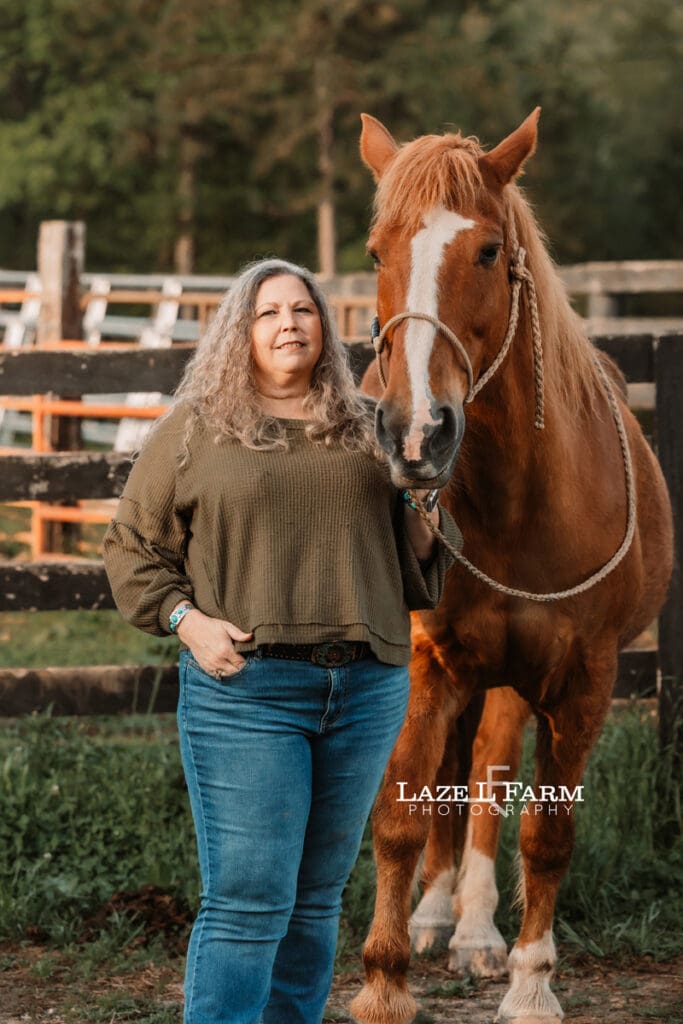 family pictures on the farm