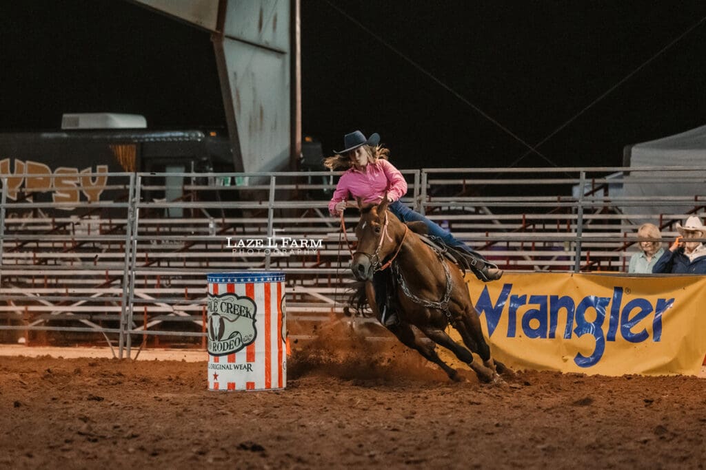barrel racing