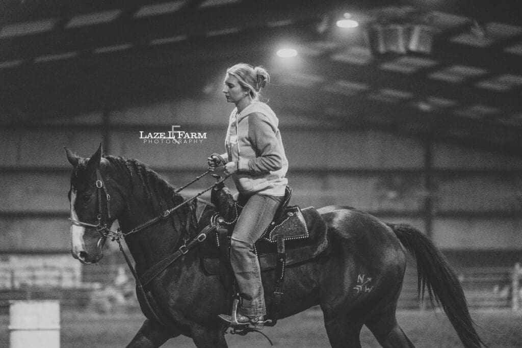 cowgirl barrel racing