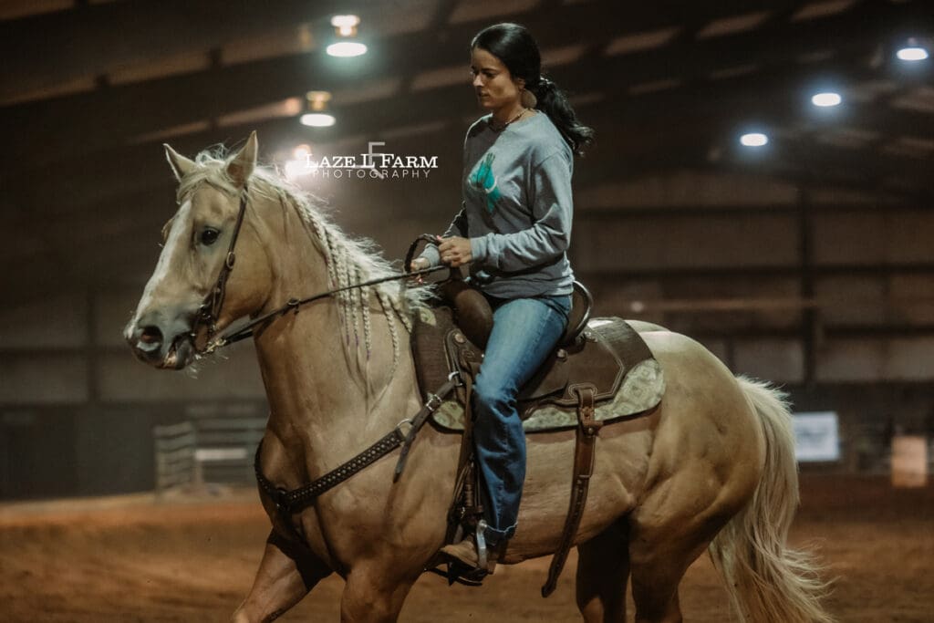 cowgirl barrel racing