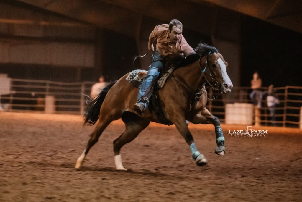 cowgirl barrel racing