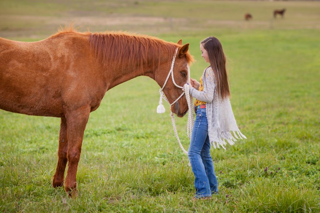 Laze L Farm Photography - A Girl and her horse