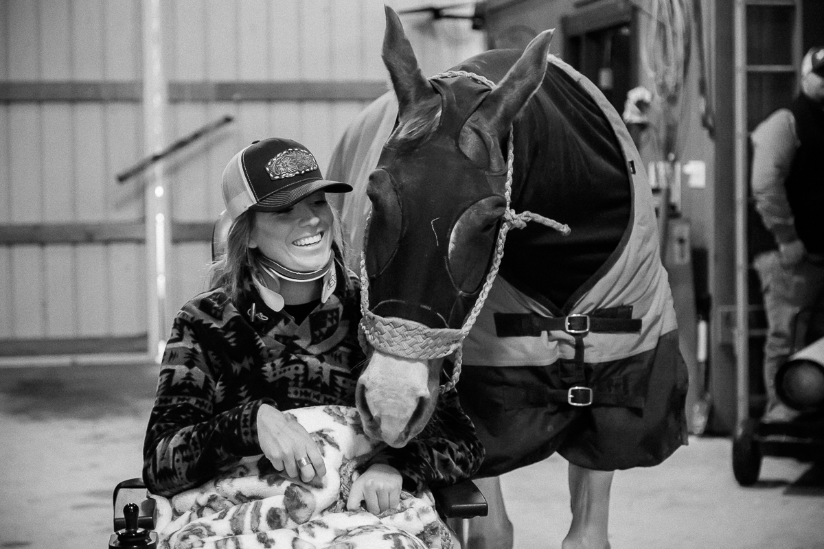 Laze L Farm Photography | LLF Rider 2019 | Abby Tomlin | Harmony NC | girl holding horse