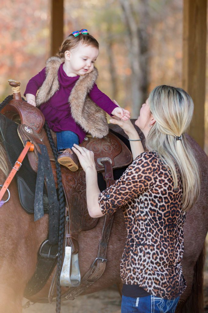 Laze L Farm Photography | Born to Ride | Taylorsville NC | mom with daughter