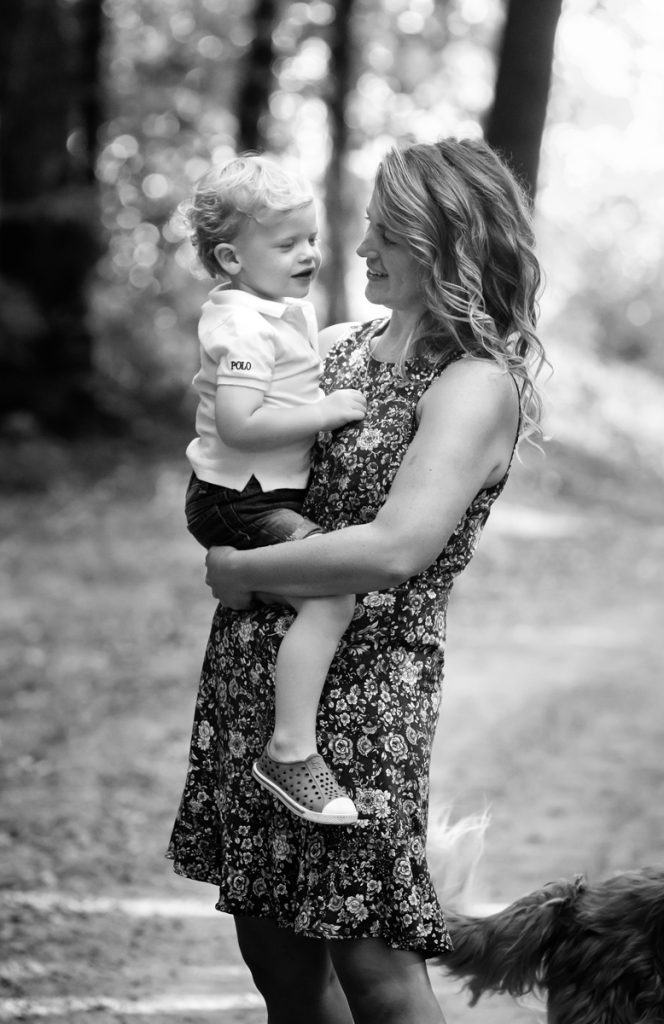 Laze L Farm Photography | Farm Session | Taylorsville North Carolina | A little boy and his mom