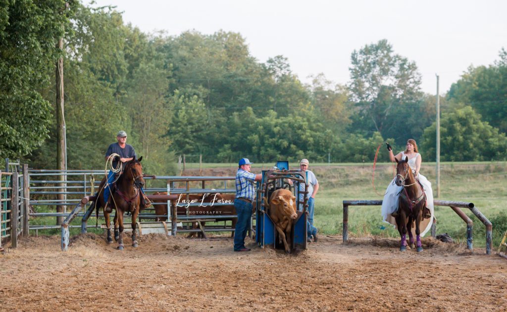 Barrel Racing Bride, Sarah Kale