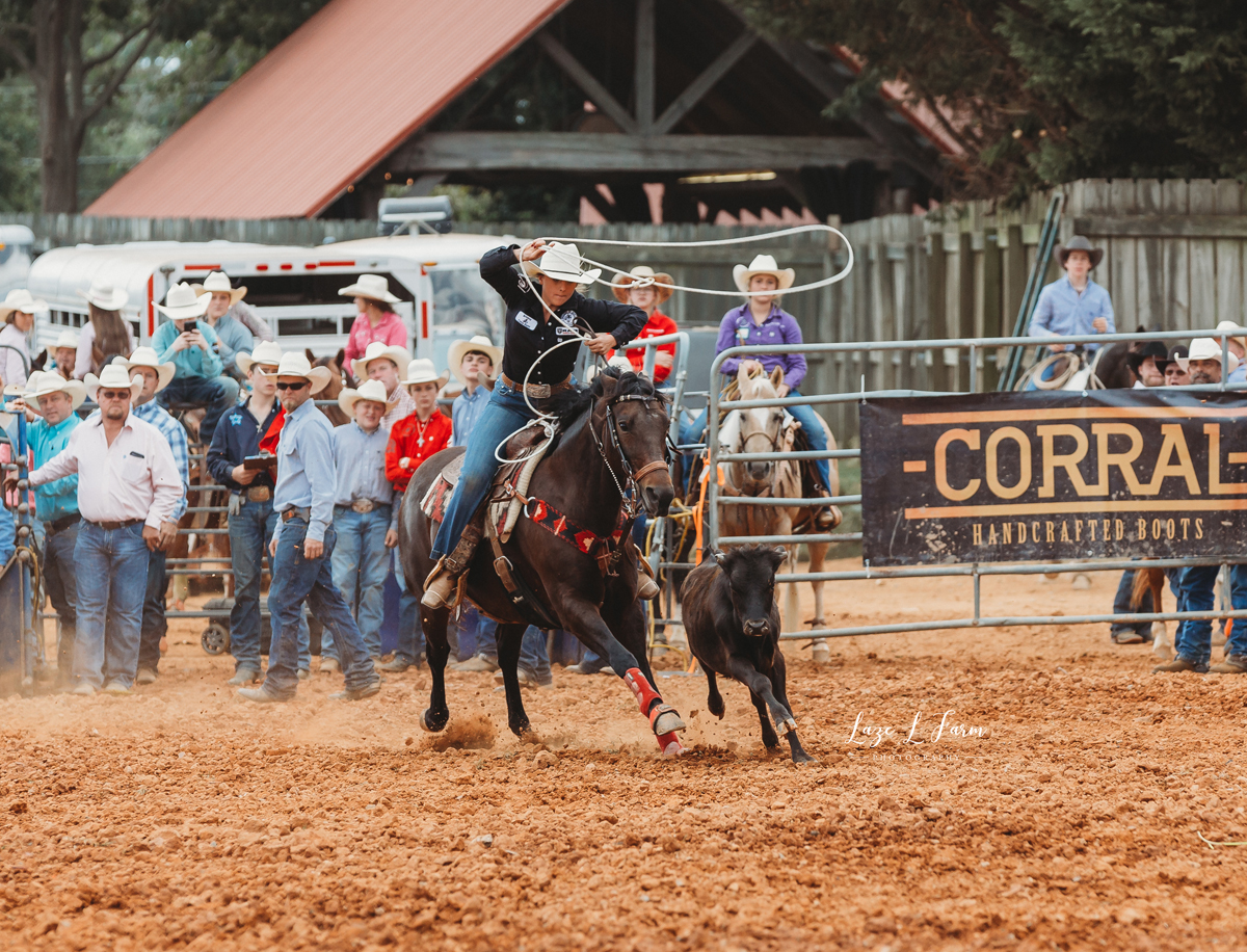 Dixie Classic Fair High School Rodeo 2019 Winston Salem NC Laze L