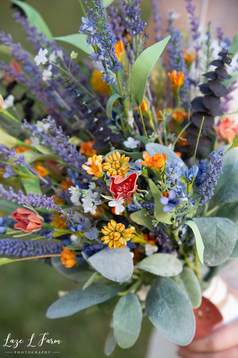 Laze L Farm Photography | Farm Bridals | Catawba NC | Wildflower Bouquet