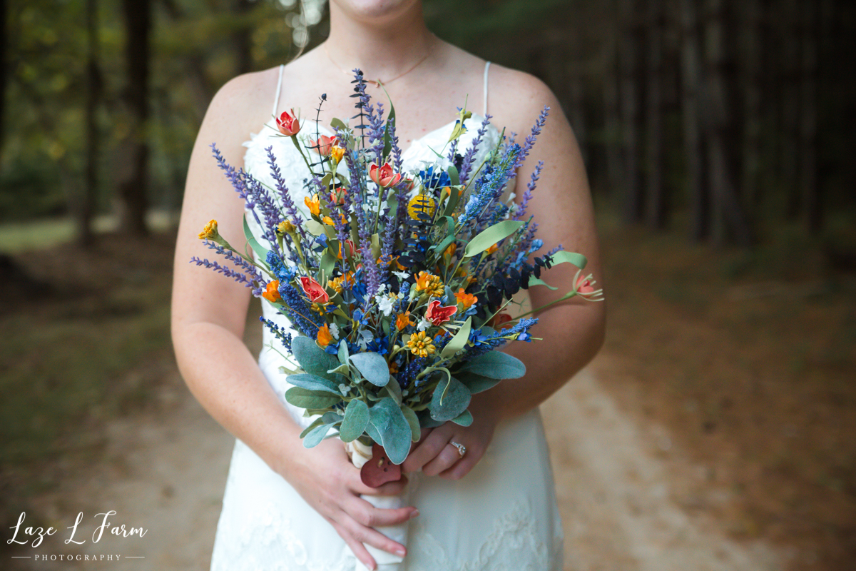 Laze L Farm Photography | Farm Bridals | Catawba NC | Wildflower Bouquet