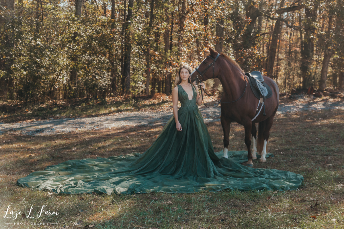 Cassidy | Parachute Dress | Charlotte NC - Laze L Farm Photography