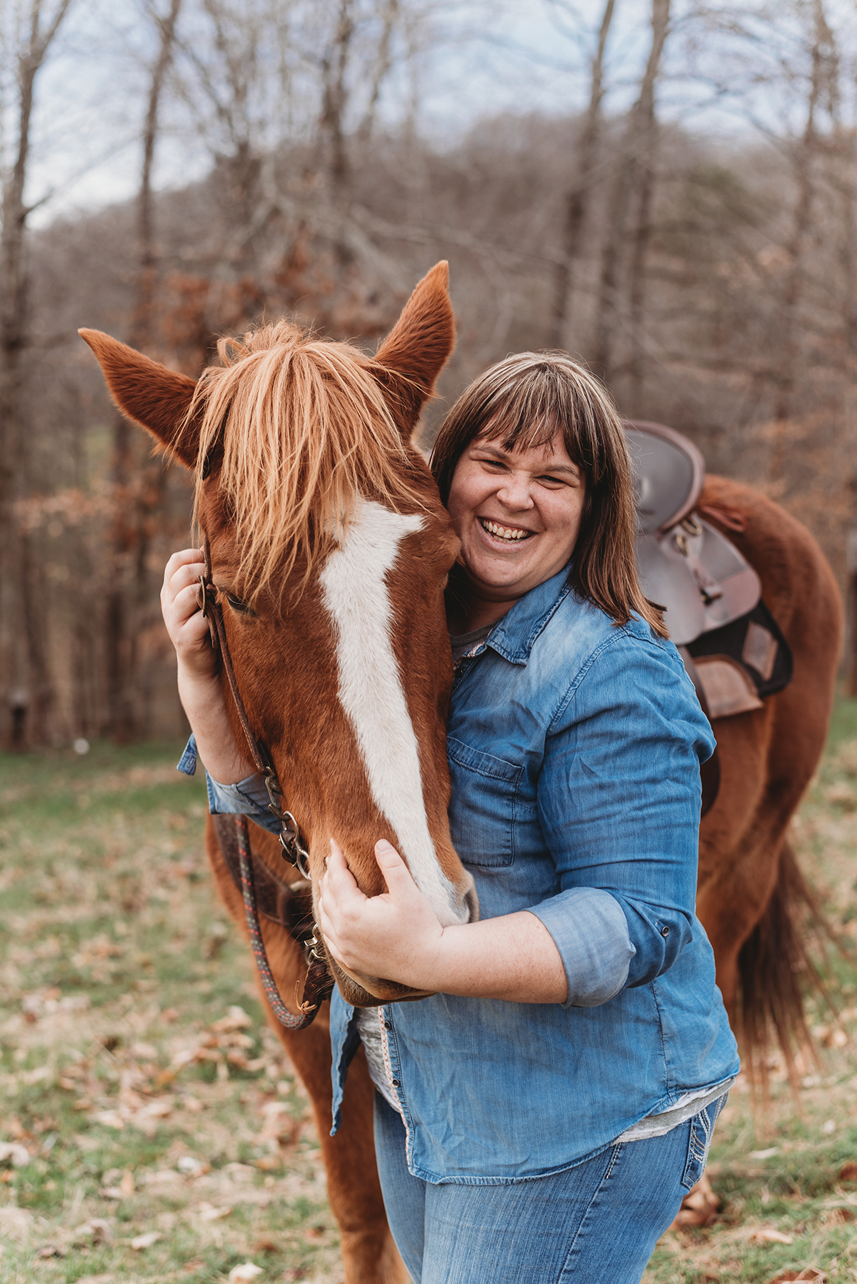 Laze L Farm Photography | Taylorsville NC | Being Plus Size | a girl and her horse