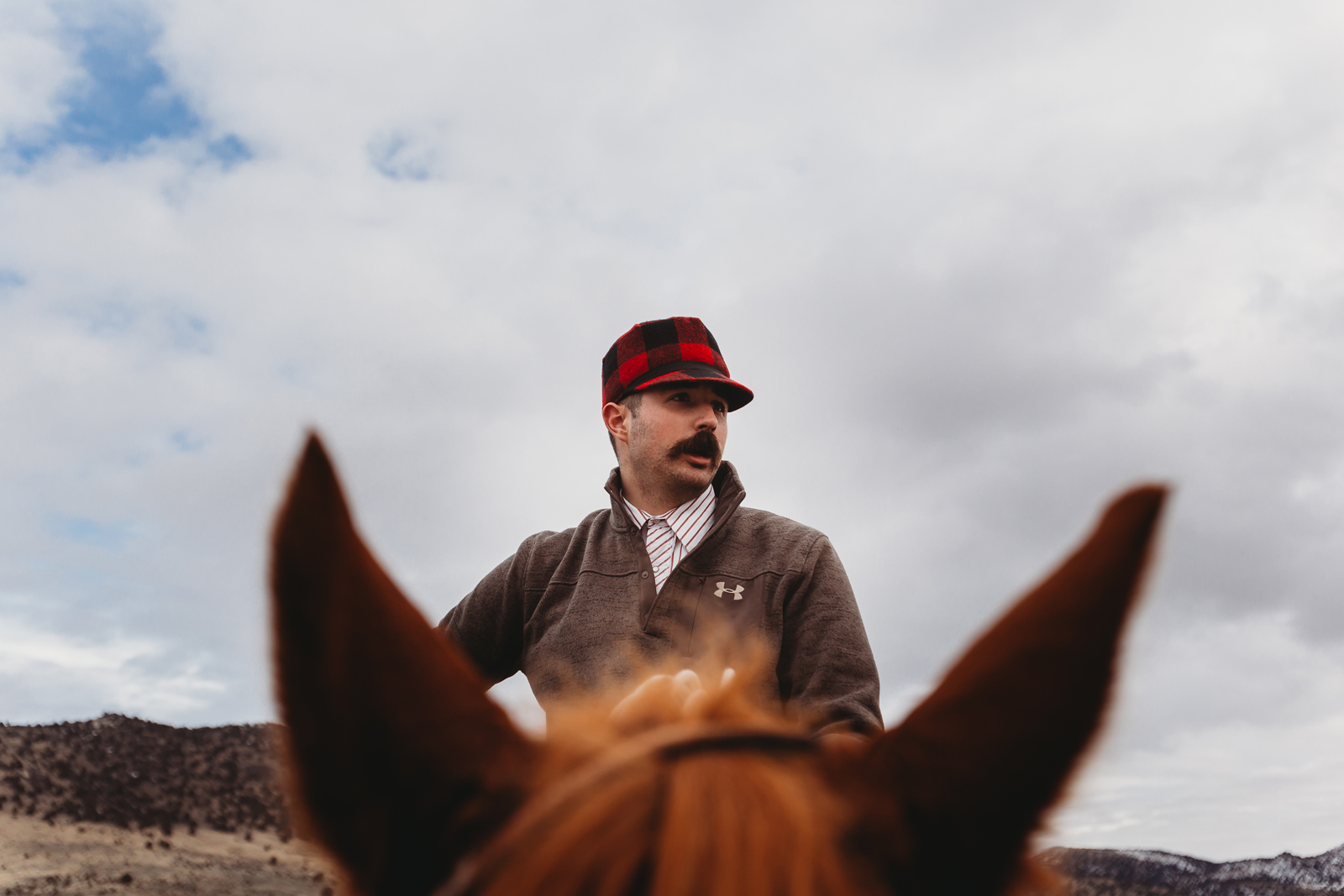 Laze L Farm Photography | CDPhotog Photography Workshop | Burns OR | cowboy riding his horse