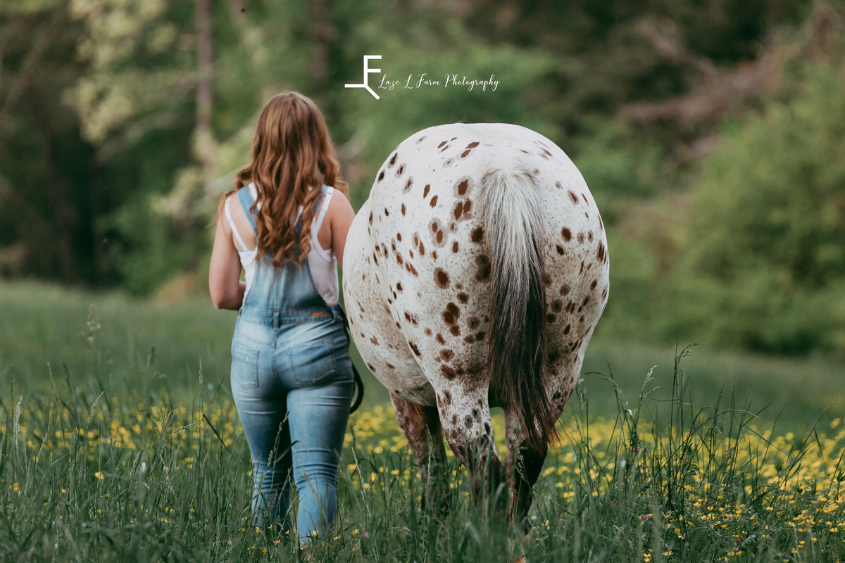 Laze L Farm Photography | Senior Prom | Taylorsville NC | a girl and her horse at prom