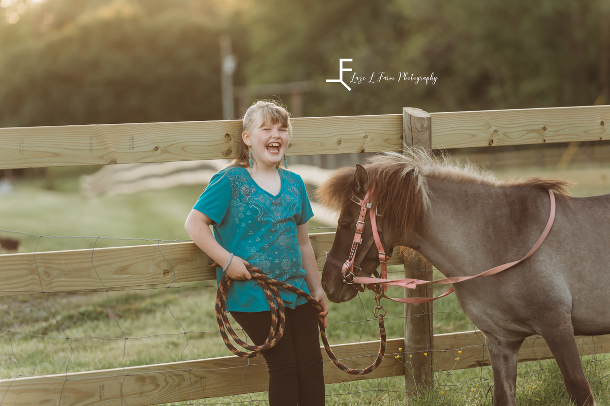 Laze L Farm Photography | NC Equine Photographer | Wilkesboro NC | a little girl and her horse