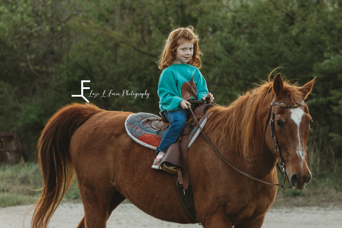 Laze L Farm Photography | a girl and her pony | Taylorsville NC | a little girl and her pony