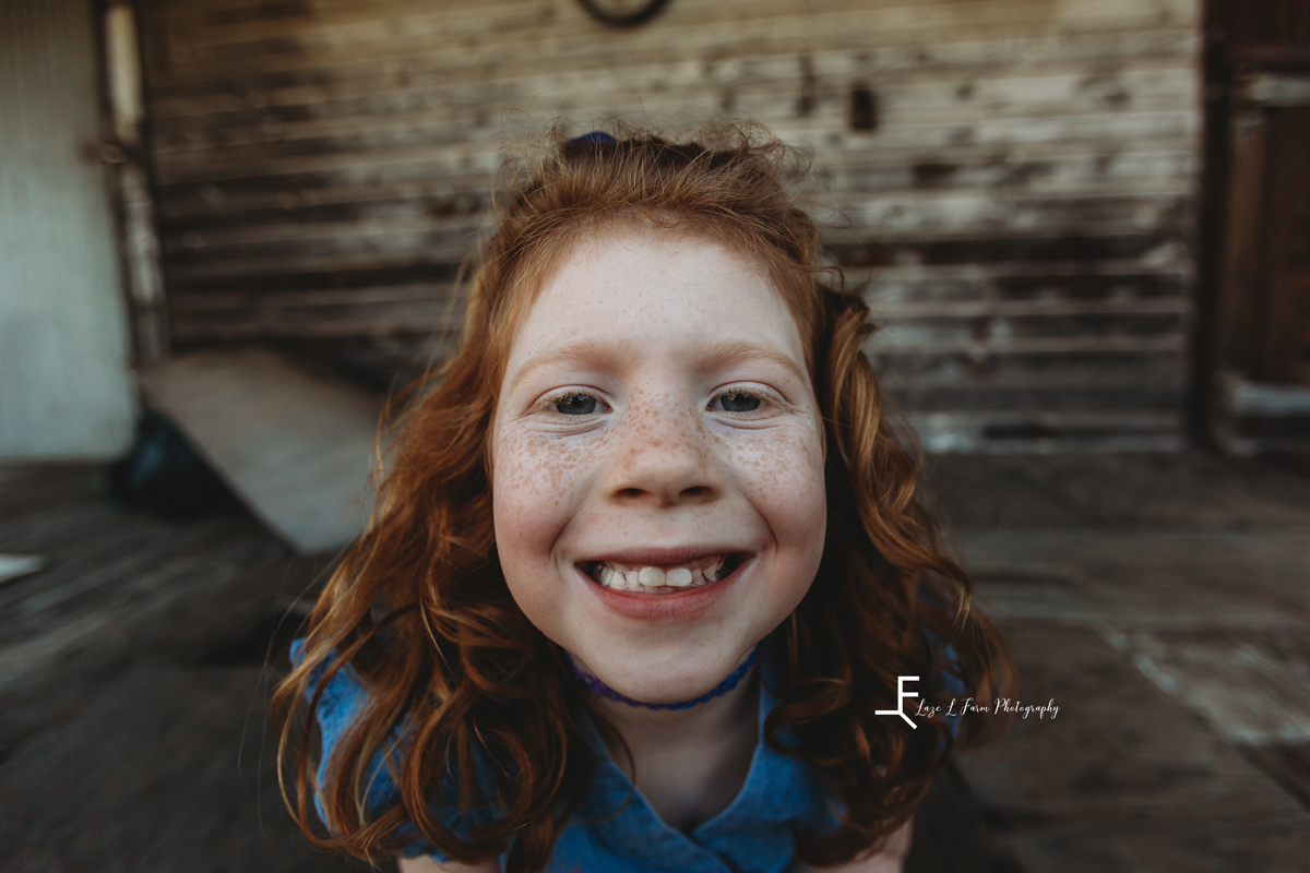 Laze L Farm Photography | a girl and her pony | Taylorsville NC | little girl smiling