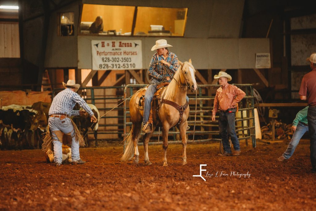 Ranch Rodeo H + H Arena Taylorsville NC Laze L Farm Photography