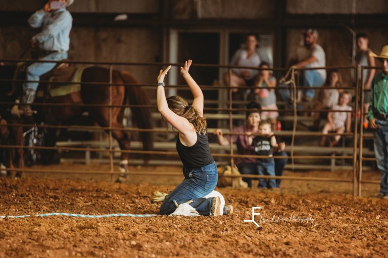 Ranch Rodeo H + H Arena Taylorsville NC Laze L Farm Photography