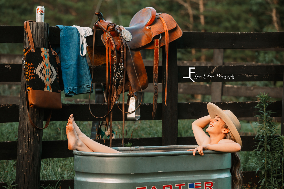 Ashlyn | Water Trough Photo Shoot | Taylorsville NC |