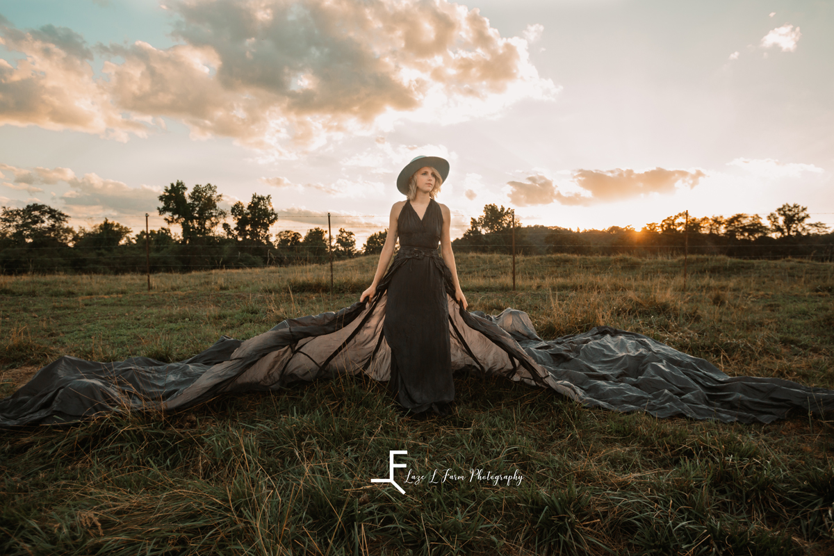 Laze L Farm Photography | Parachute Dress | Taylorsville NC | Sunset Parachute, Ashley