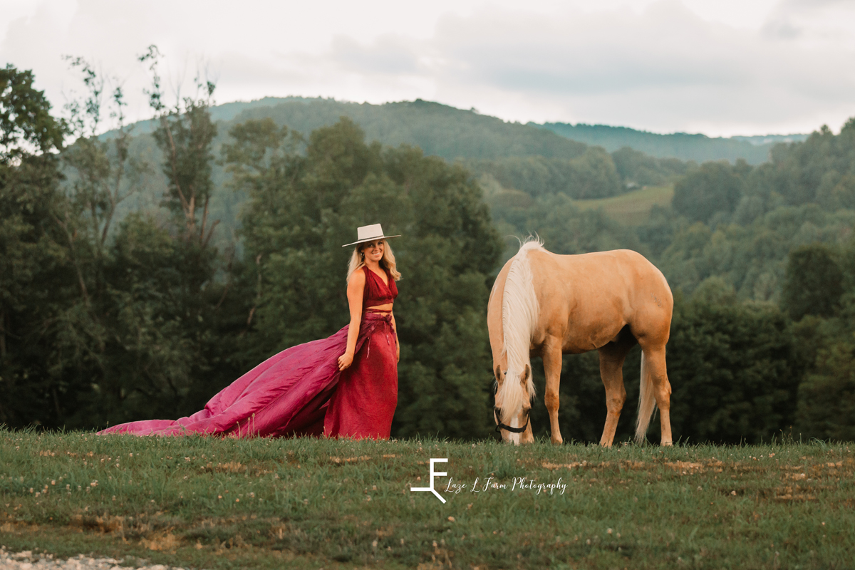 Laze L Farm Photography | Parachute Dress | Boone NC | Casual candid