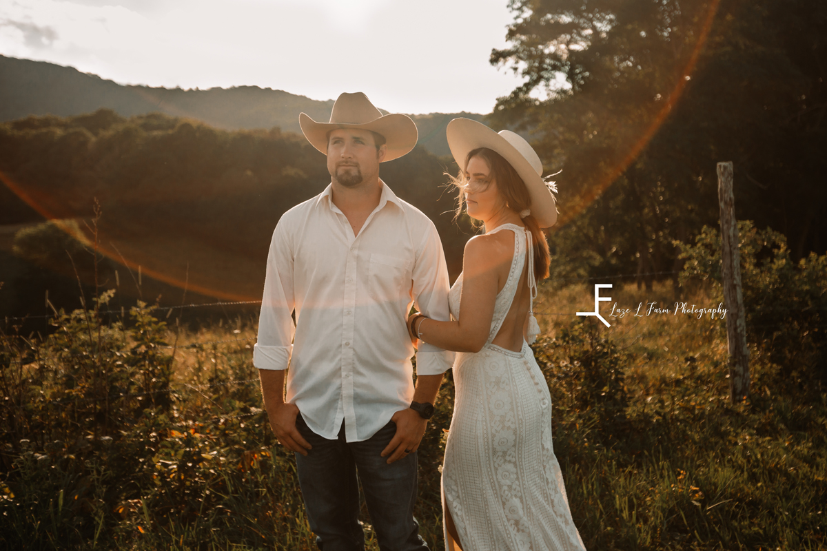 Laze L Farm Photography | The White Crow | Wedding Venue | Banner Elk NC | Couple pose