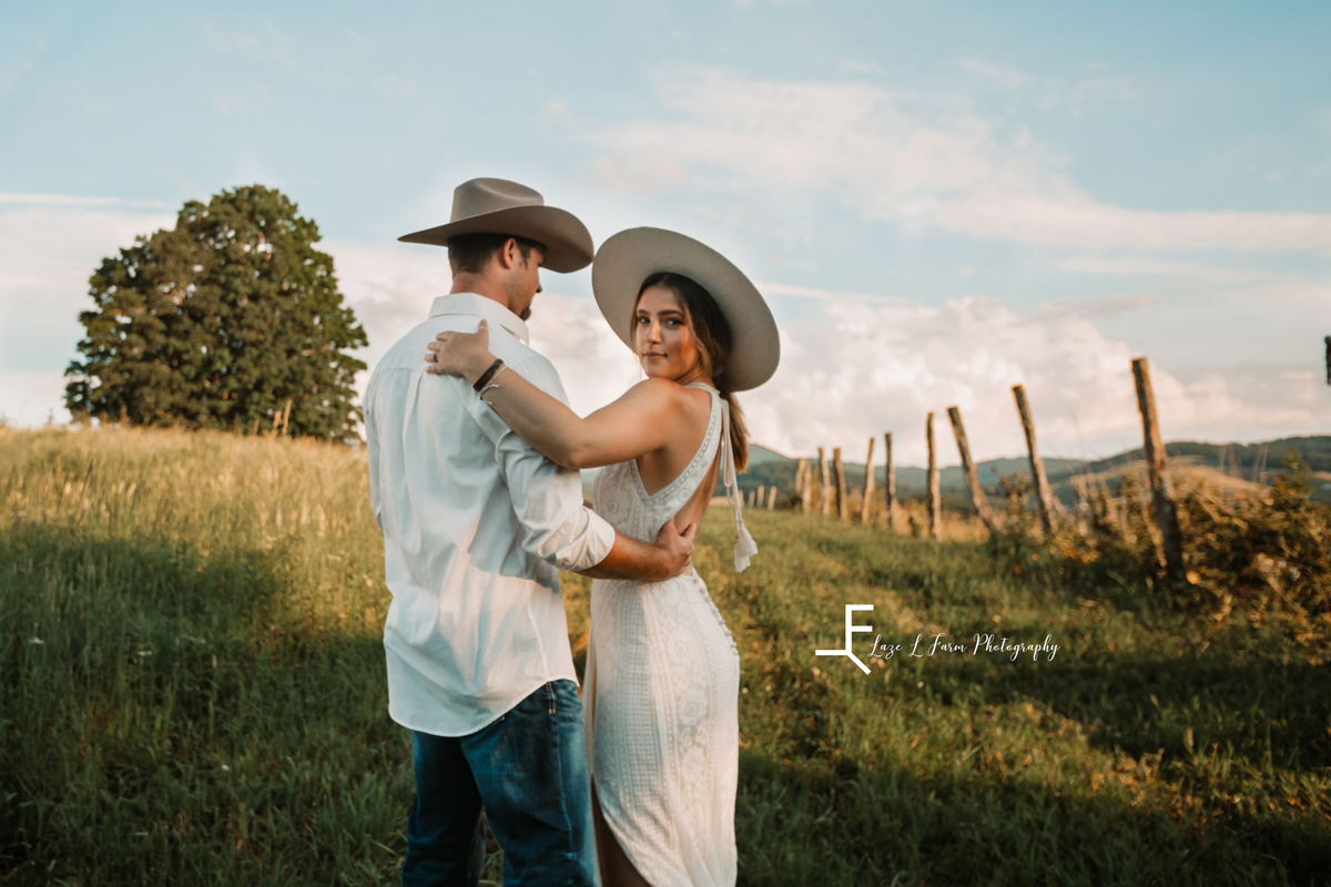 Laze L Farm Photography | The White Crow | Wedding Venue | Banner Elk NC | Couple dancing 2