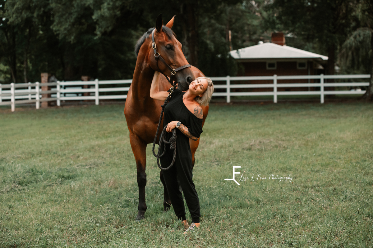 Laze L Farm Photography | Equine Photography | Abbot Creek Stable | Person 4 with horse