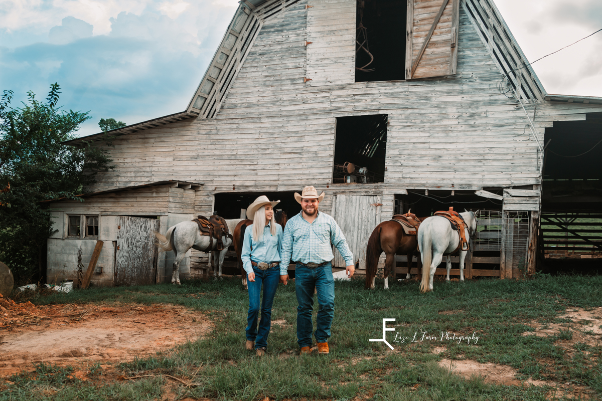 Laze L Farm Photography | Western Couple | Taylorsville NC