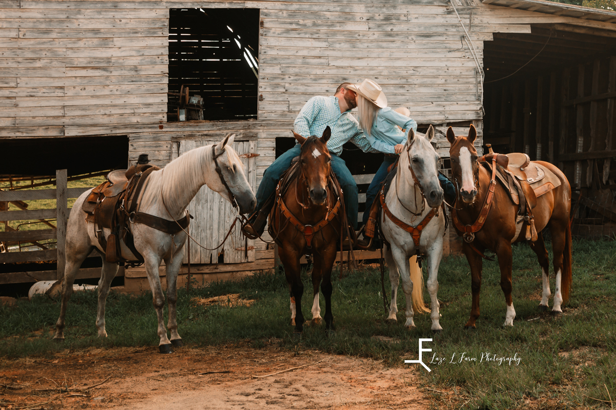 Laze L Farm Photography | Western Couple | Taylorsville NC