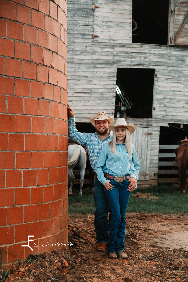 Laze L Farm Photography | Western Couple | Taylorsville NC