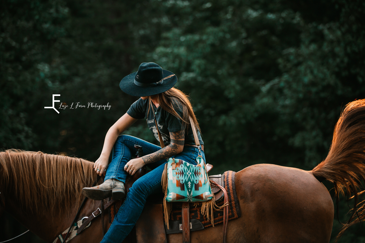 Laze L Farm Photography | Western Lifestyle | Mercy Grey | Taylorsville NC | cowgirl riding horse