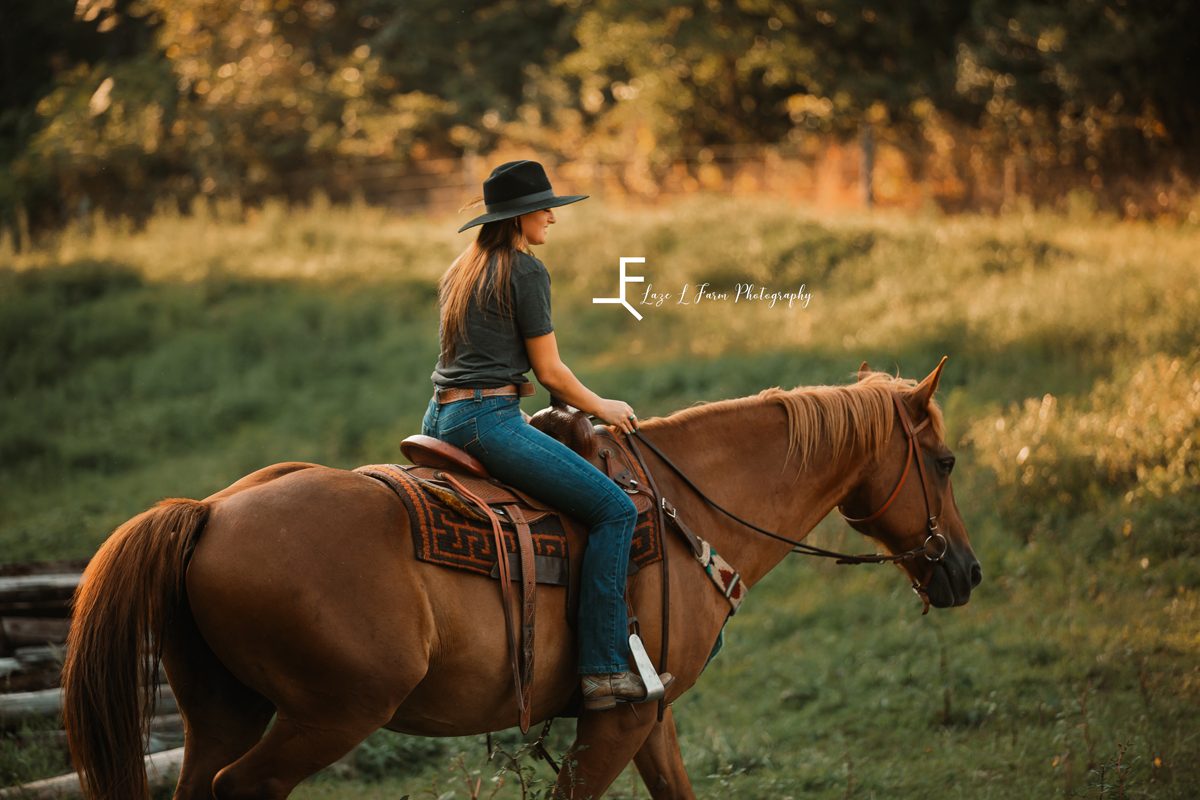Laze L Farm Photography | Western Lifestyle | Mercy Grey | Taylorsville NC | cowgirl riding her horse