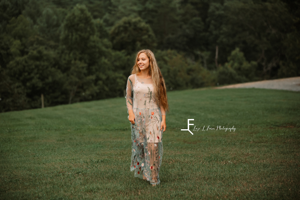 Laze L Farm Photography | Western Lifestyle | Dudley Shoals NC | Zoey walking in grass