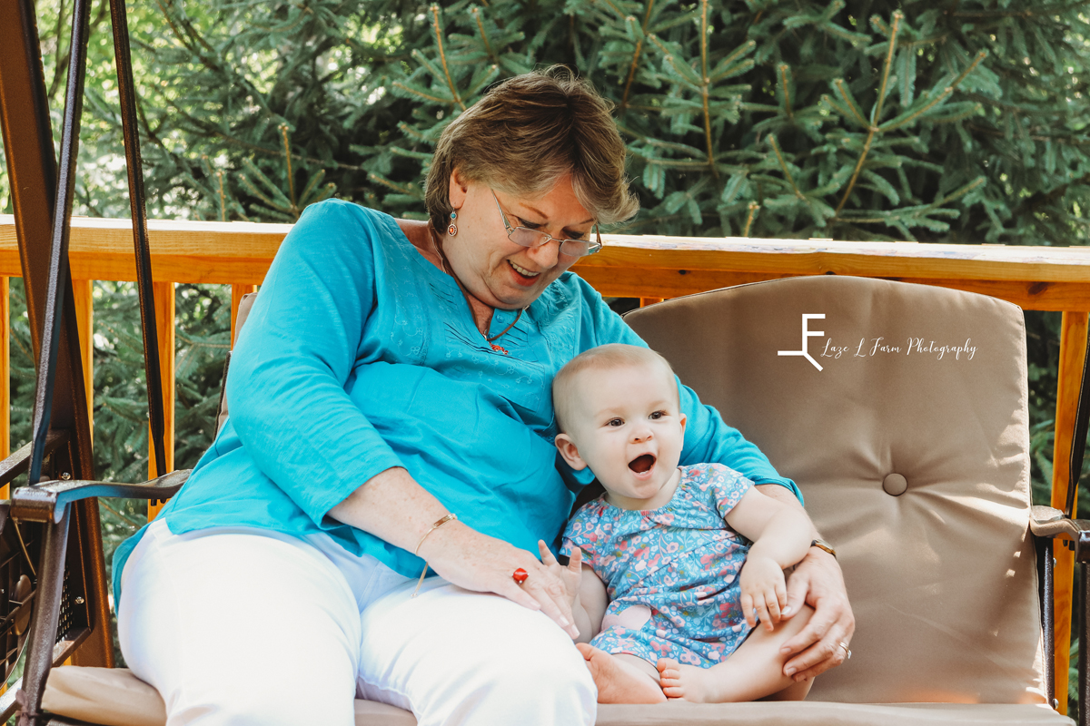Laze L Farm Photography | Family Pictures | Taylorsville NC | Grandma and Lyza
