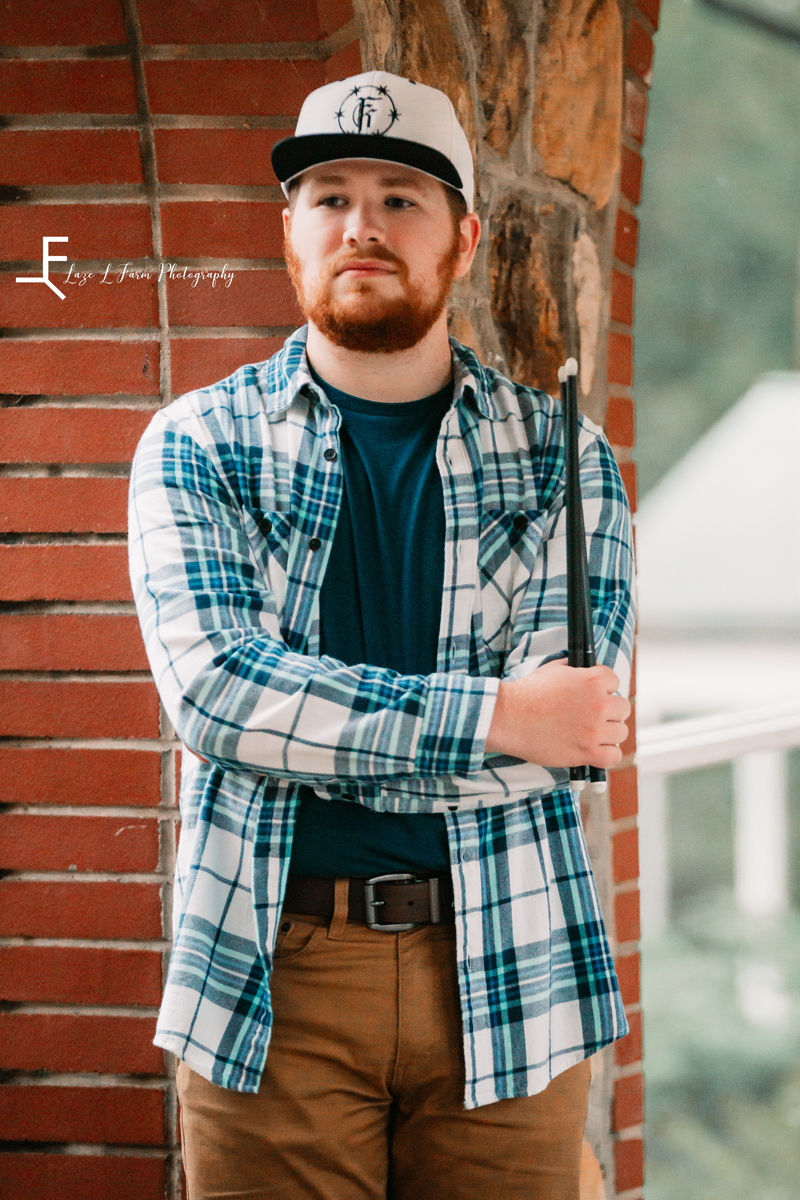 Laze L Farm Photography | Senior Pictures | Taylorsville NC | crossing arms 