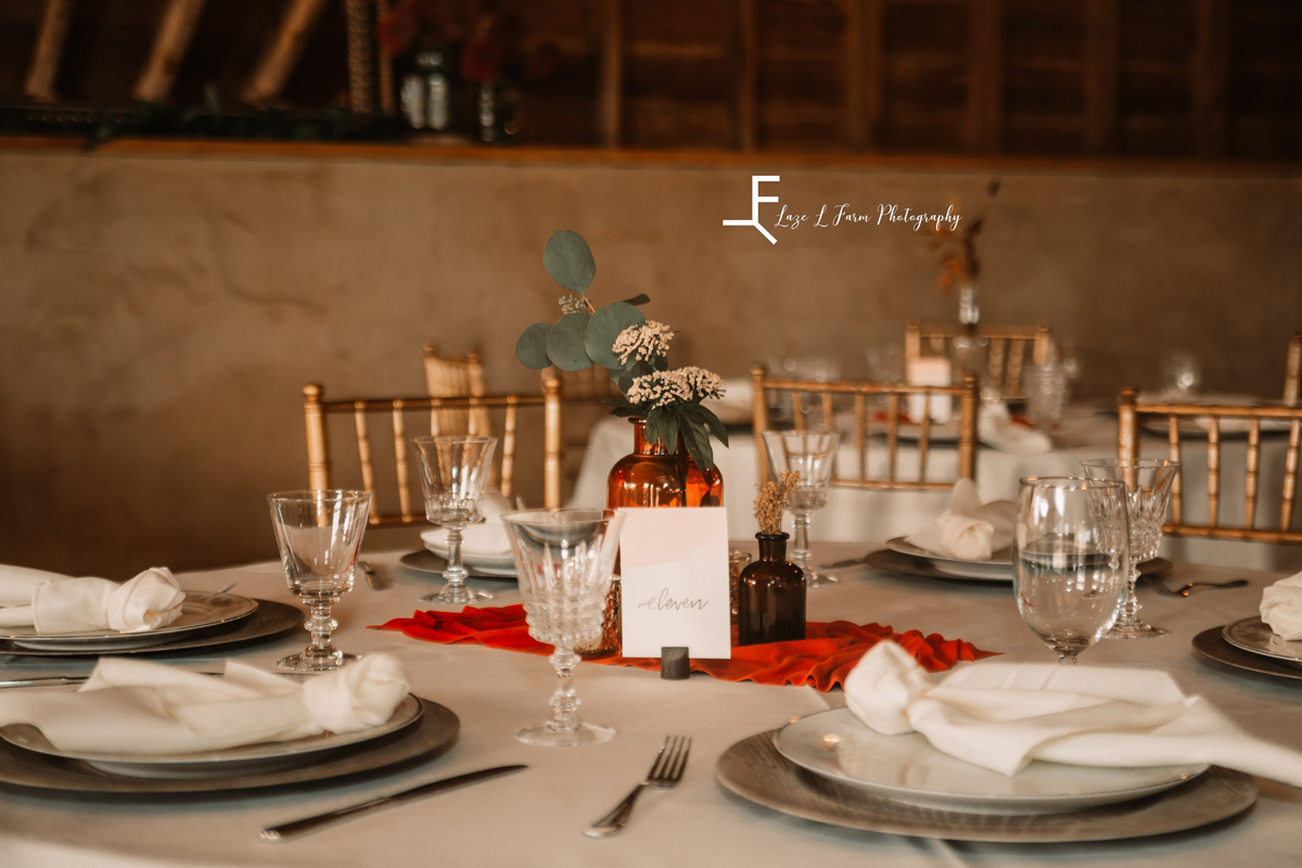 Laze L Farm Photography | Styled Shoot | The Emerald Hill | details of tables