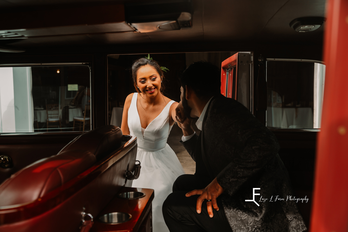 Laze L Farm Photography | Styled Shoot | The Emerald Hill | getting in the car