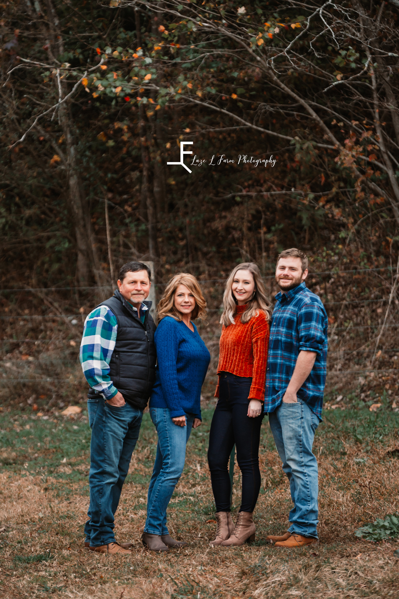 Laze L Farm Photography | Farm Session | Taylorsville NC | family posed