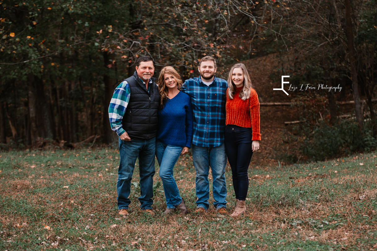 Laze L Farm Photography | Farm Session | Taylorsville NC | posed family photo