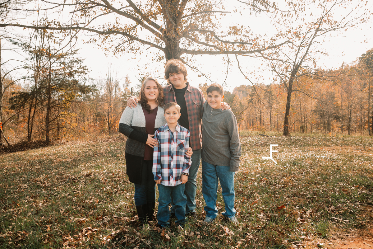 Laze L Farm Photography | Farm Session | Taylorsville NC | mom and sons
