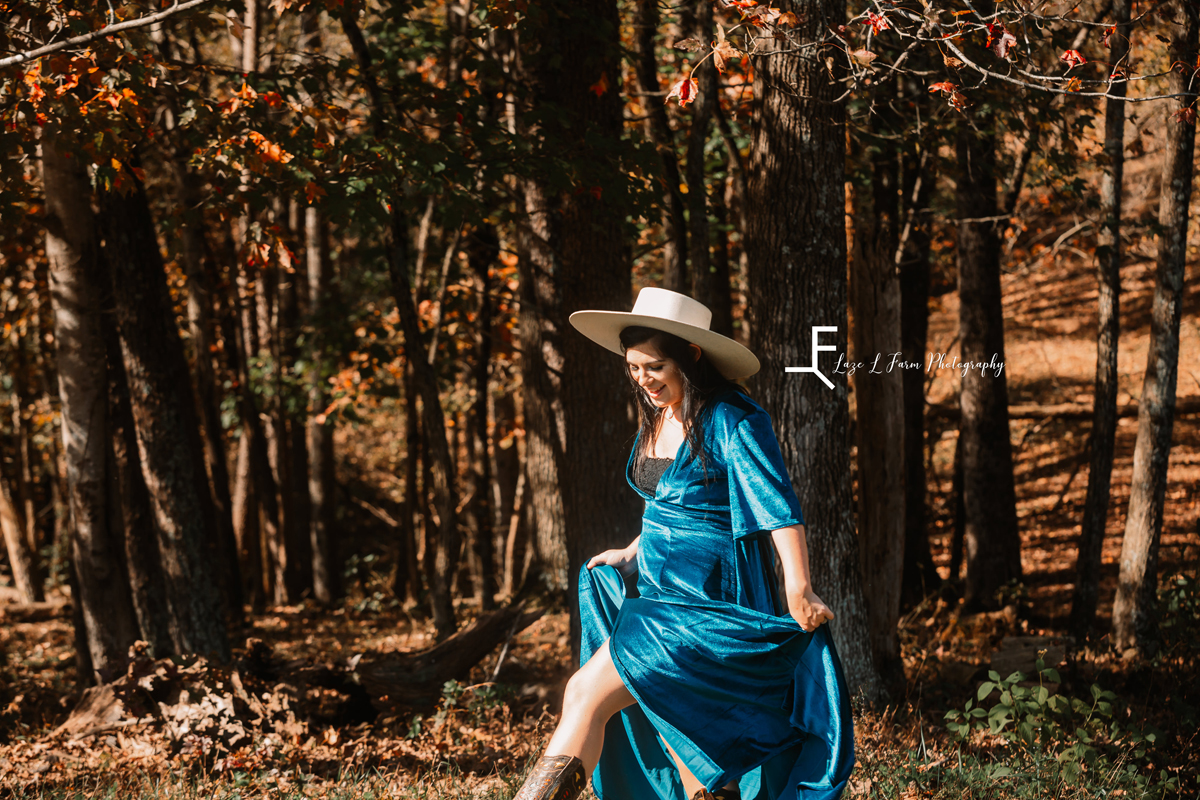 Laze L Farm Photography | Western Lifestyle | Taylorsville NC | movement with the dress
