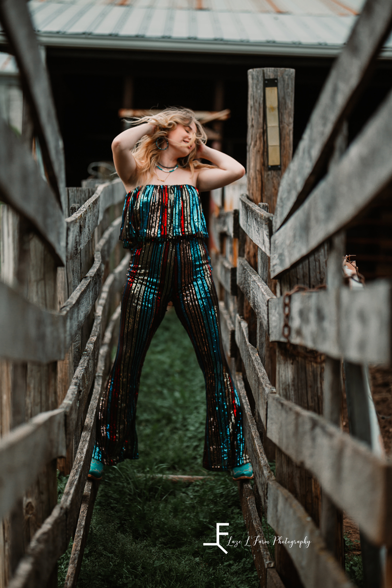 Laze L Farm Photography | Western Fashion Photoshoot | Taylorsville NC | throwing hair around
