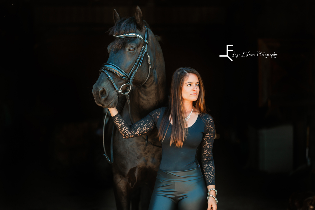Laze L Farm Photography | Magical Equine Photoshoot | Hamptonville NC | portrait with horse