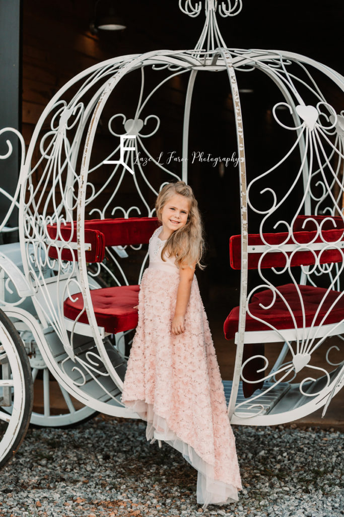 princess in carriage