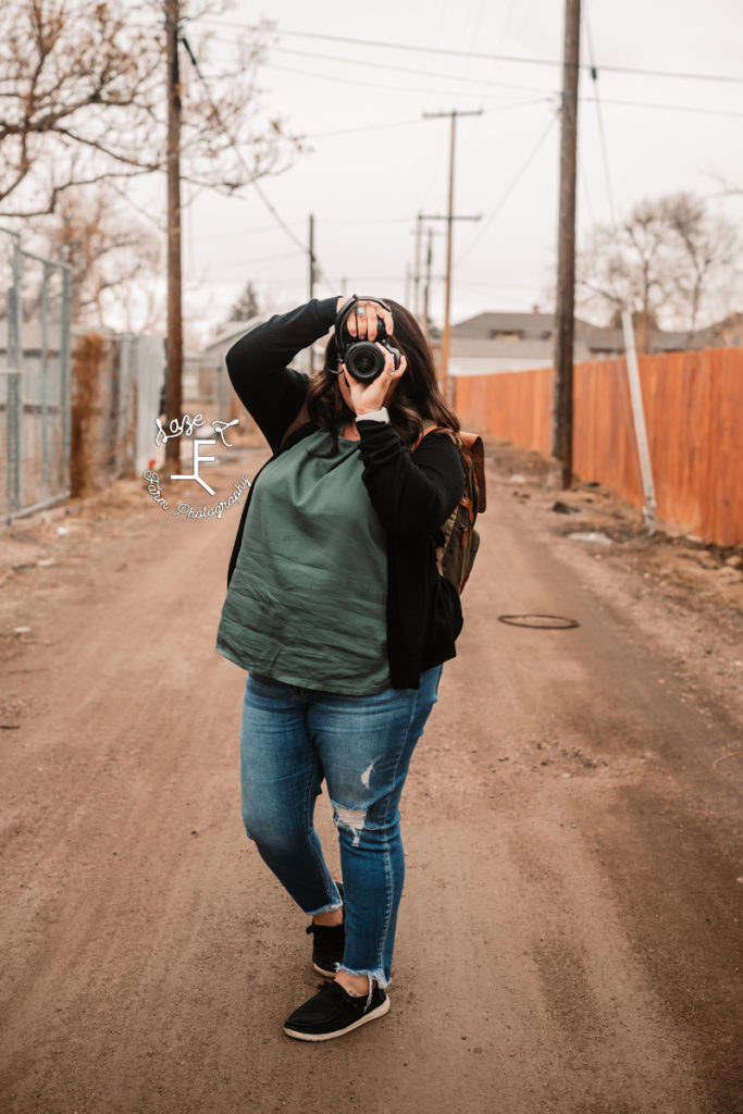 photographer taking a picture