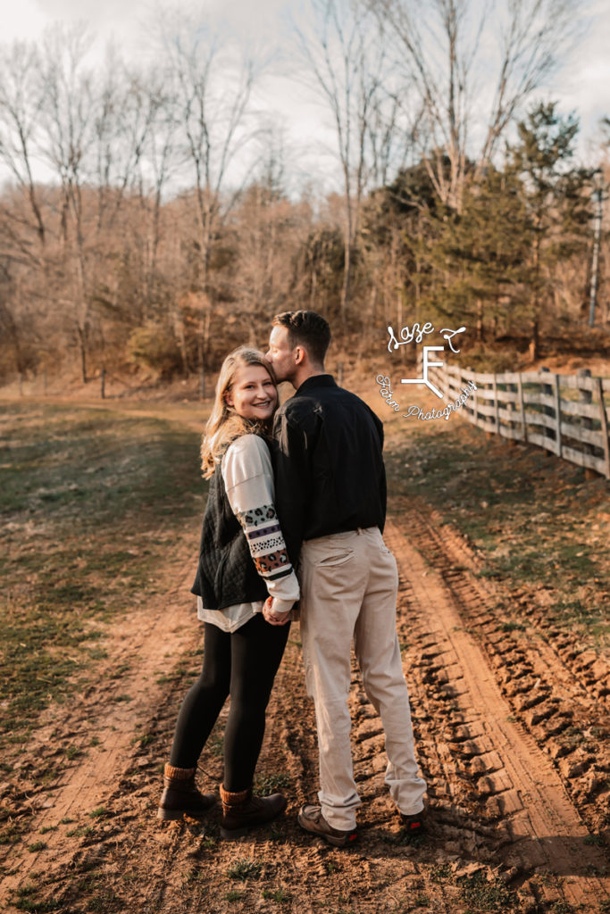 couple on dirt road