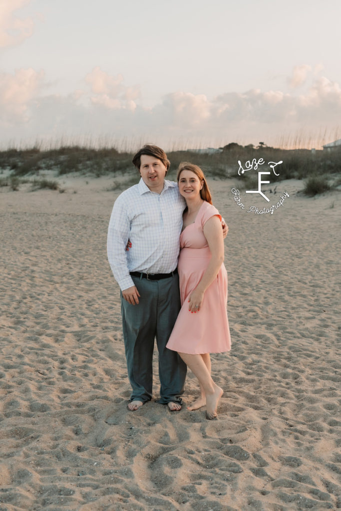 couple on the beach