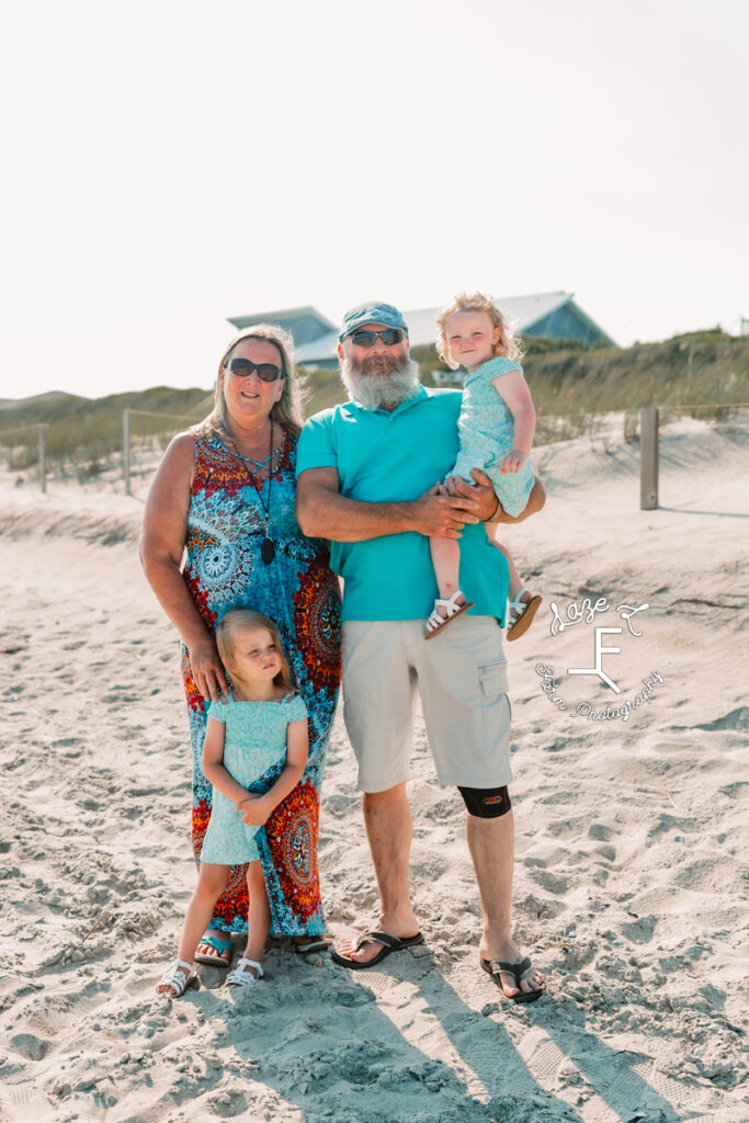 grandparents with grandgirls