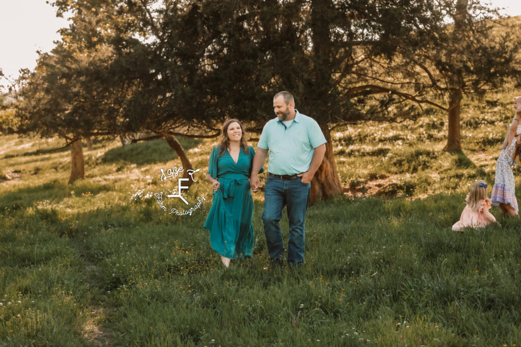 Jenna and Shane walking